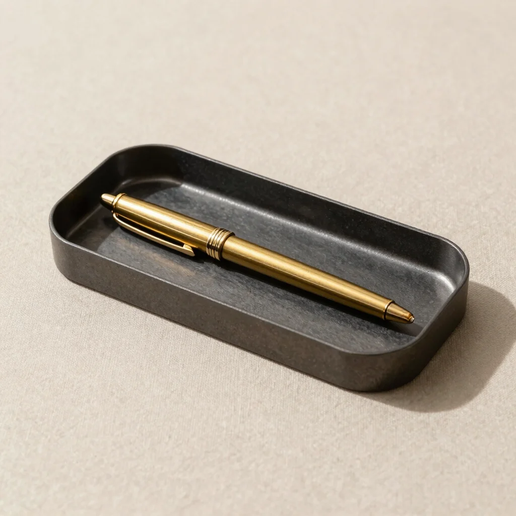 Anodized Aluminum Pen Tray